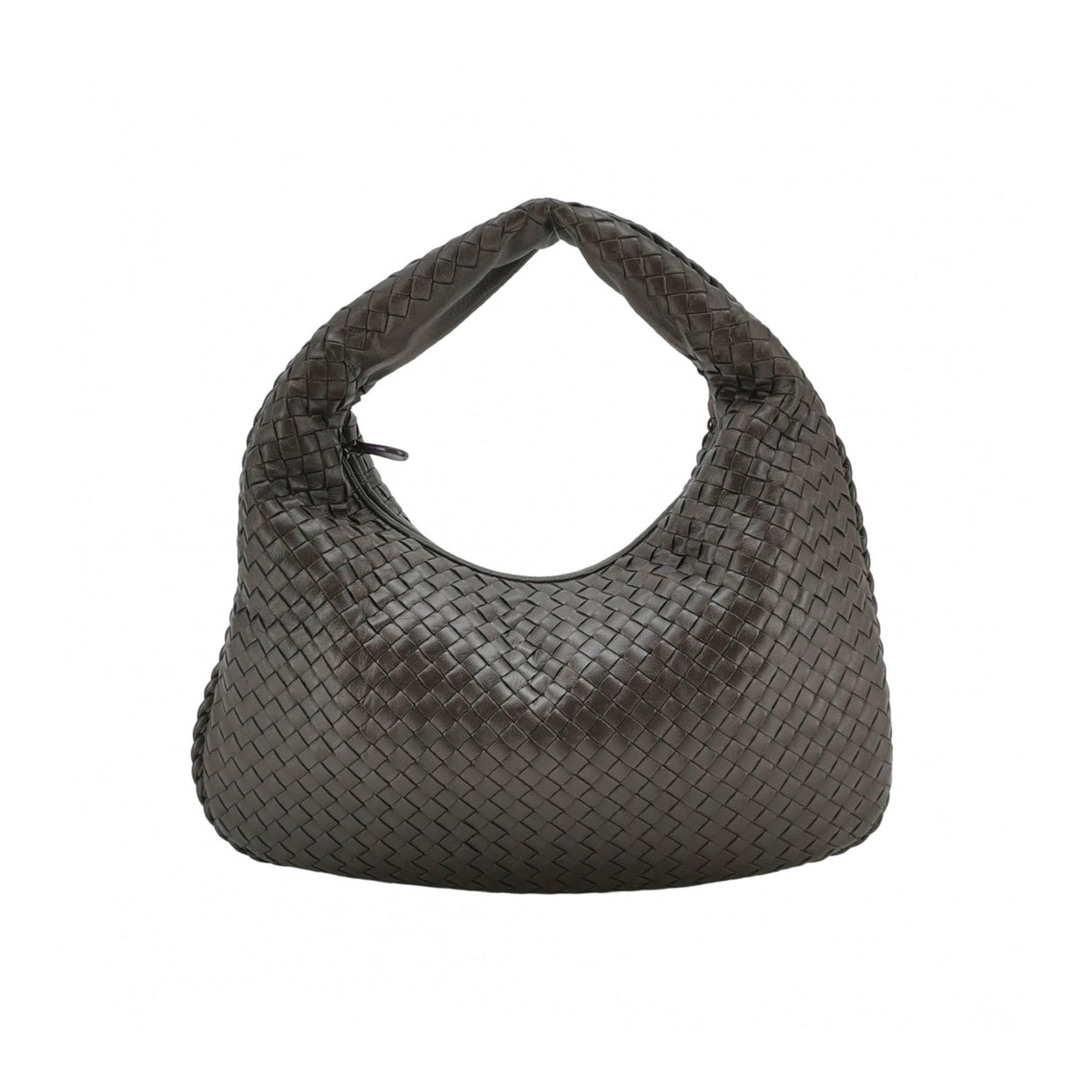 Bottega Veneta Intrecciato Hobo Small Dark Brown