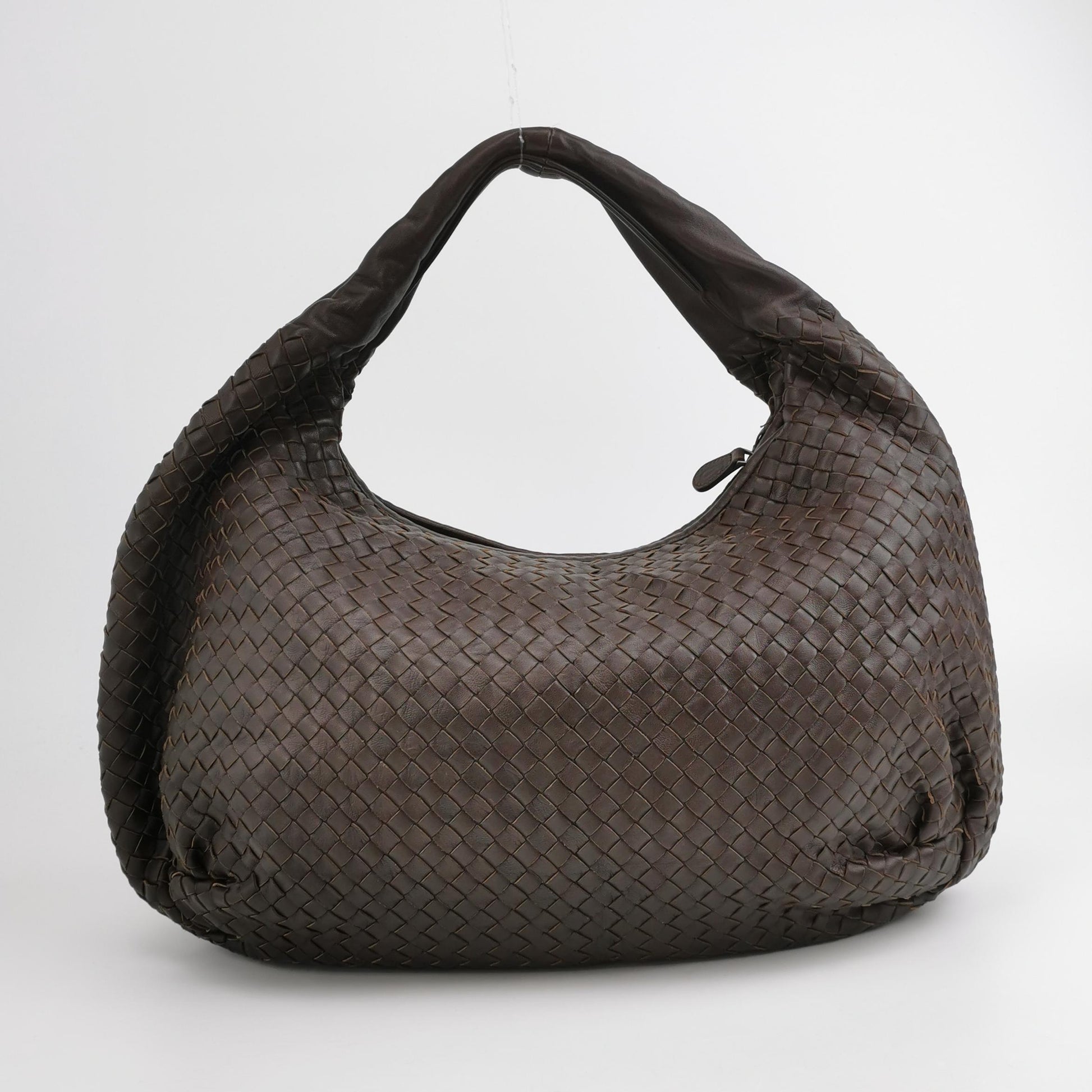 Bottega Veneta Belly Hobo Large Dark Brown