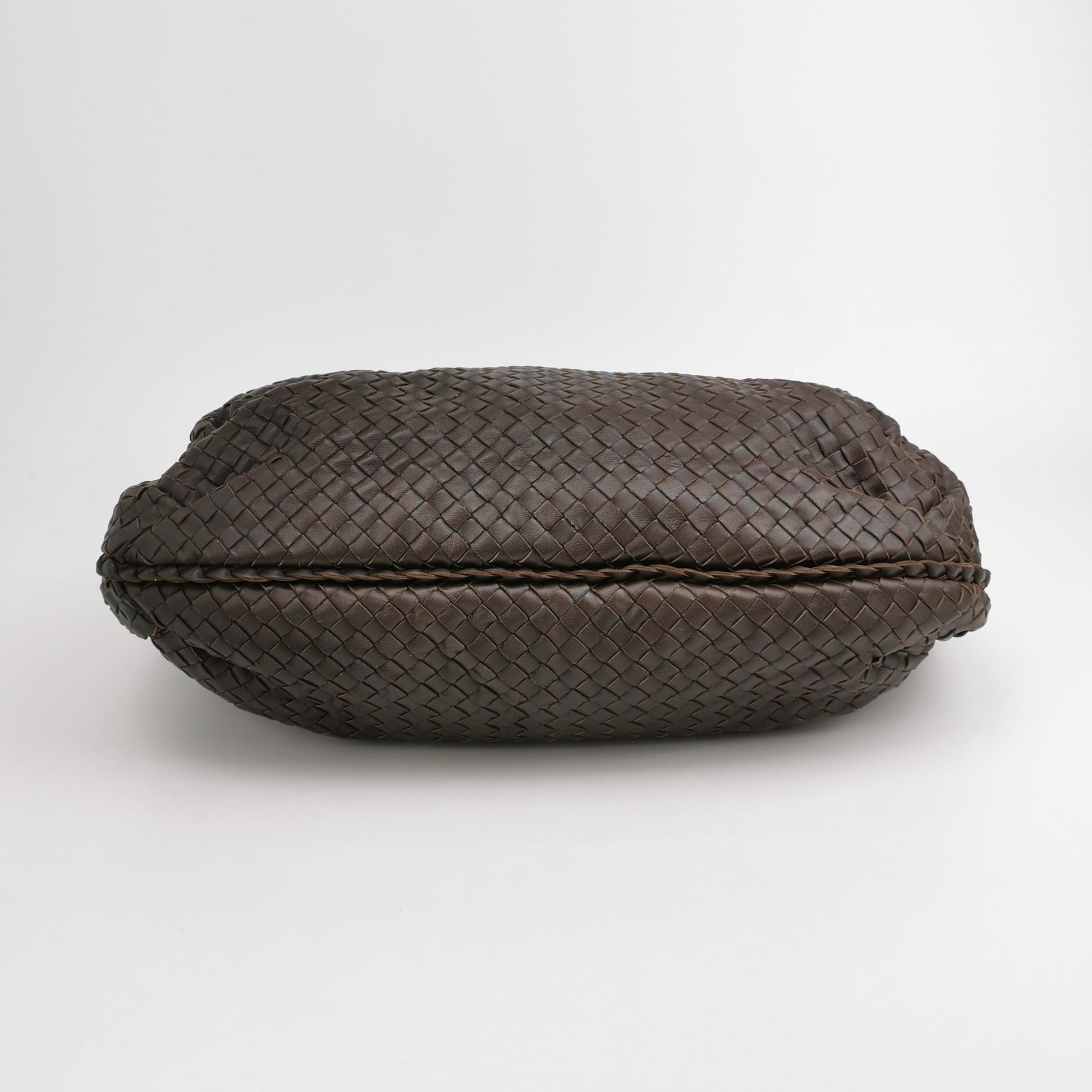 Bottega Veneta Belly Hobo Large Dark Brown
