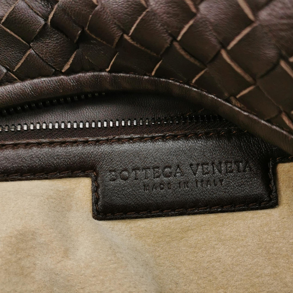 Bottega Veneta Belly Hobo Large Dark Brown