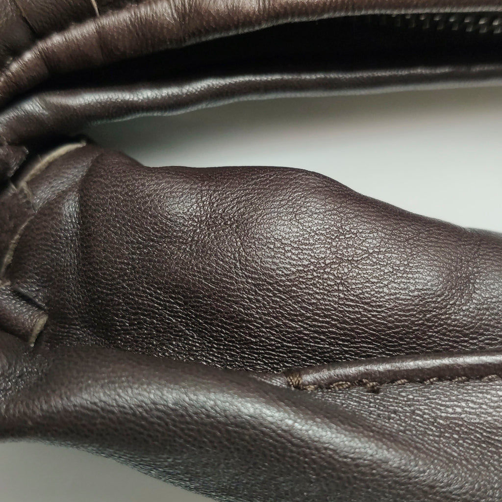 Bottega Veneta Belly Hobo Large Dark Brown