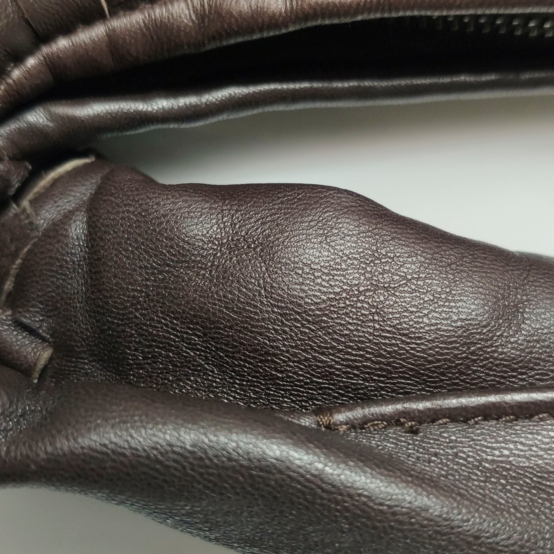 Bottega Veneta Belly Hobo Large Dark Brown