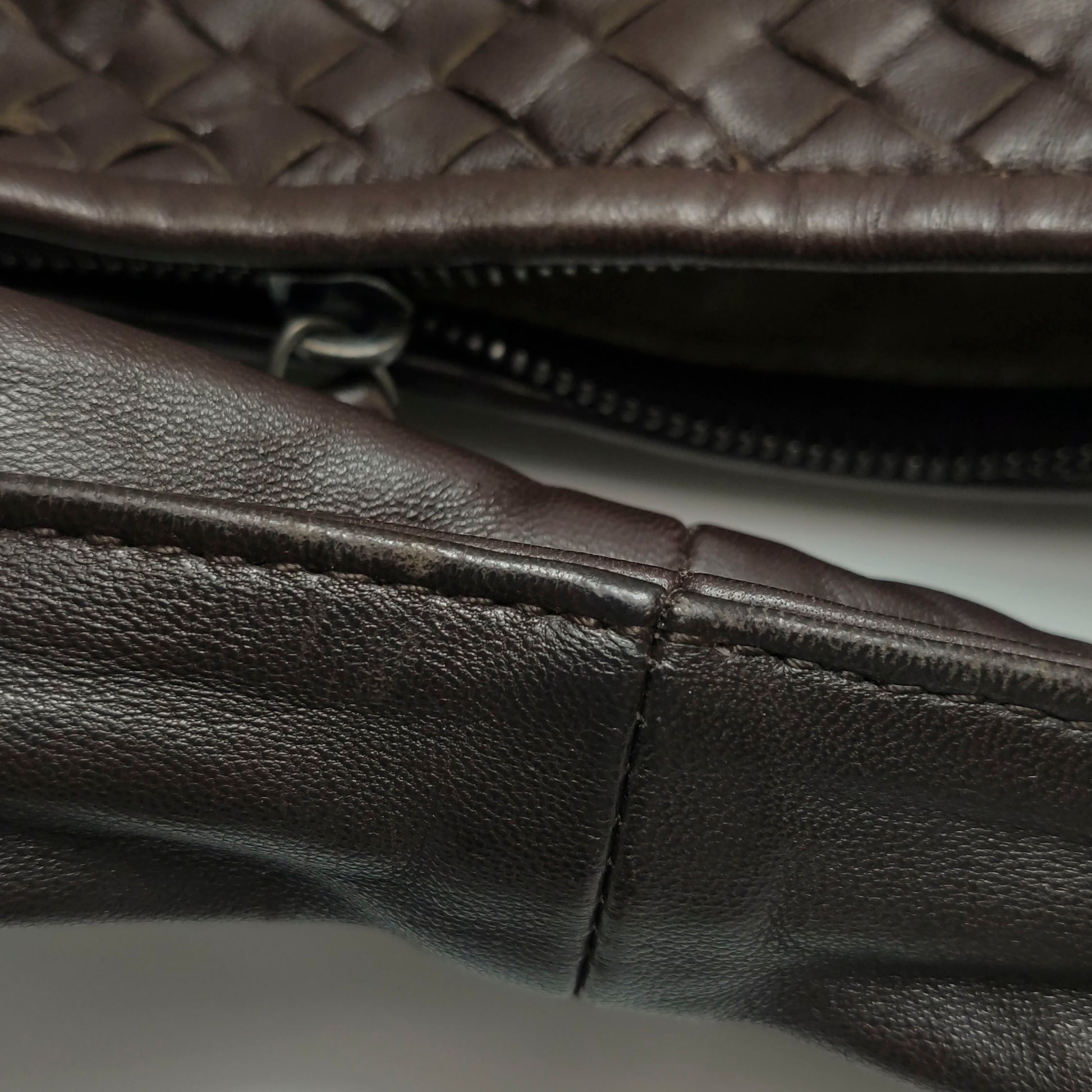 Bottega Veneta Belly Hobo Large Dark Brown