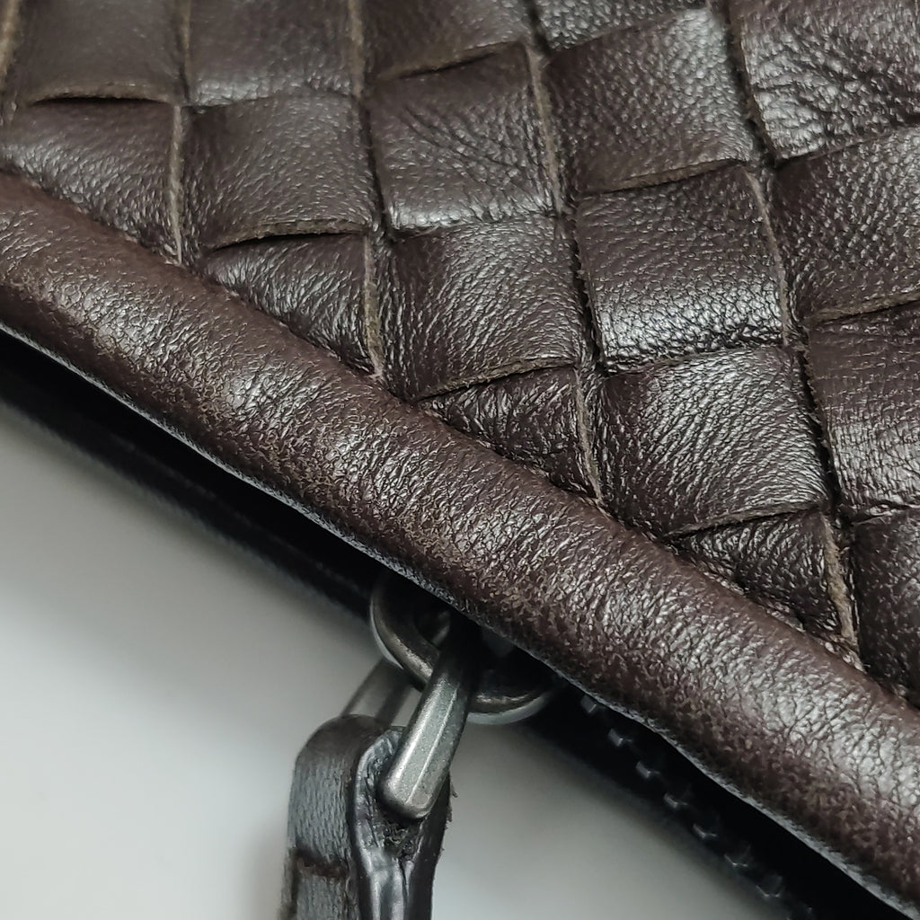 Bottega Veneta Belly Hobo Large Dark Brown