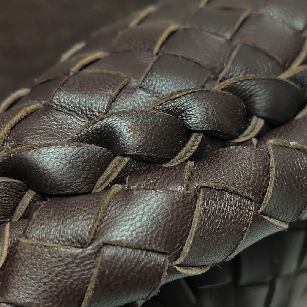 Bottega Veneta Belly Hobo Large Dark Brown