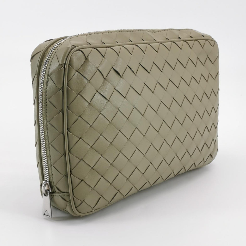 Bottega Veneta Intrecciato Zipped Pouch