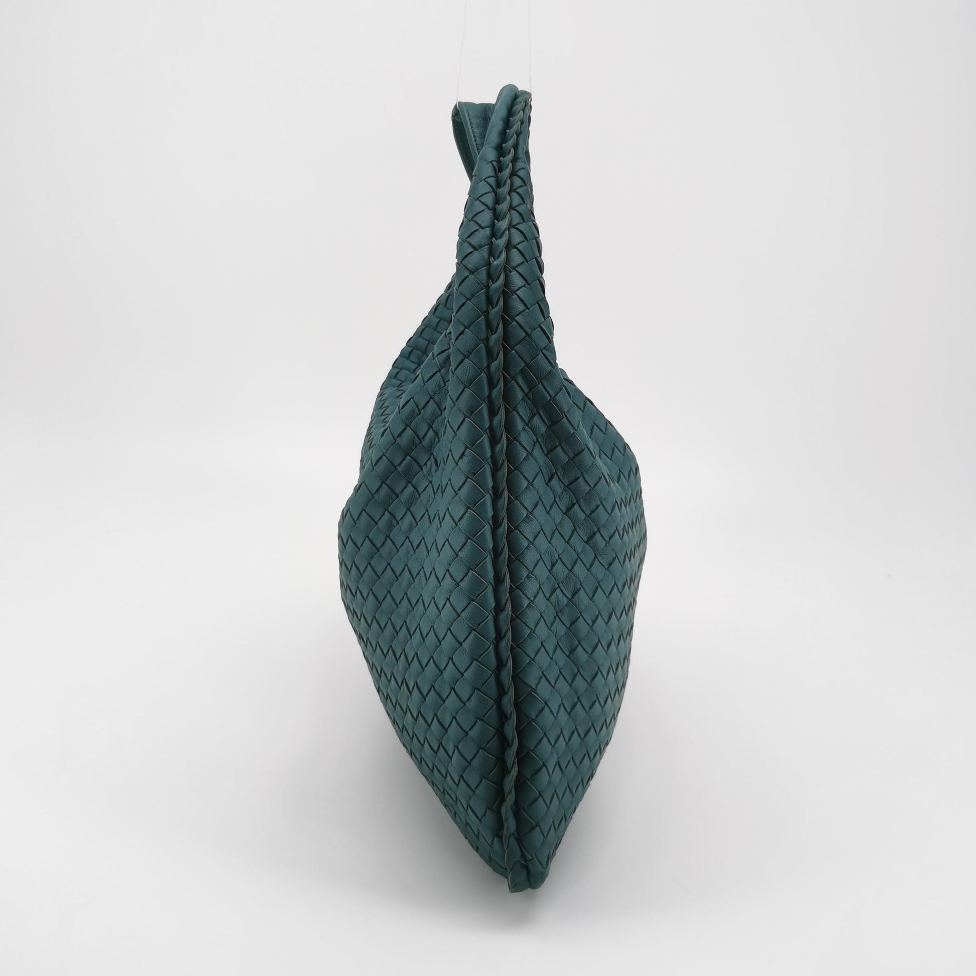 Bottega Veneta Intrecciato Hobo Teal
