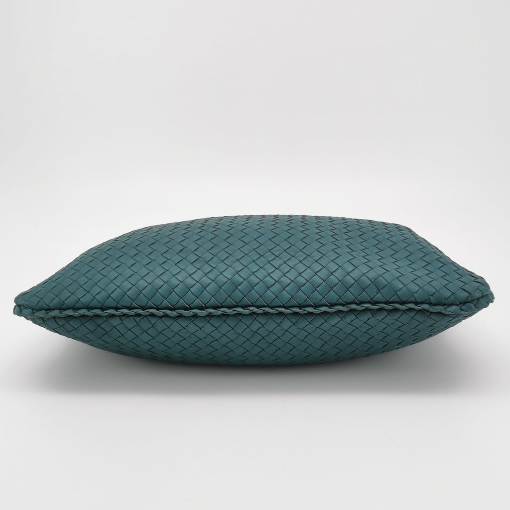 Bottega Veneta Intrecciato Hobo Teal
