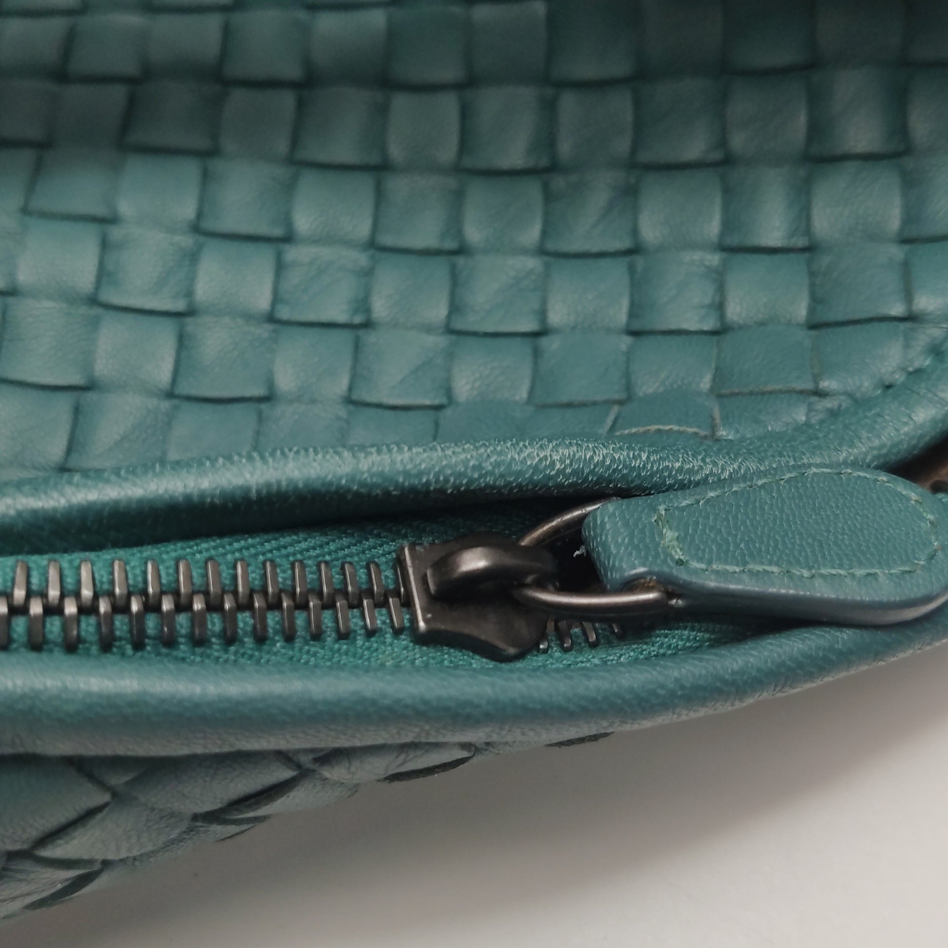 Bottega Veneta Intrecciato Hobo Teal