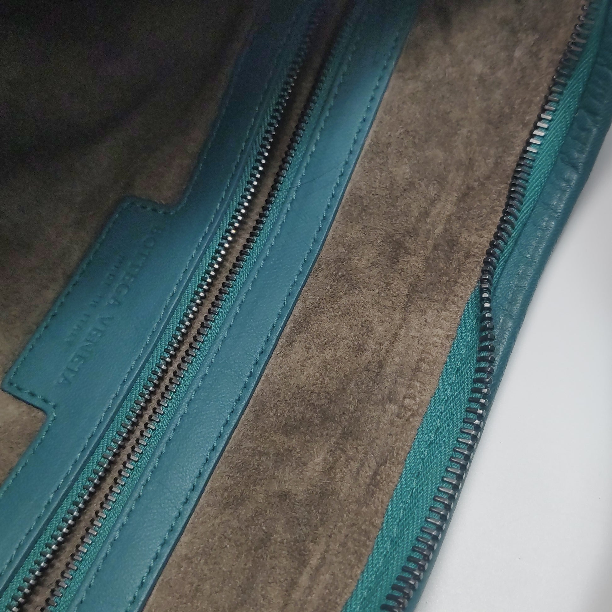 Bottega Veneta Intrecciato Hobo Teal