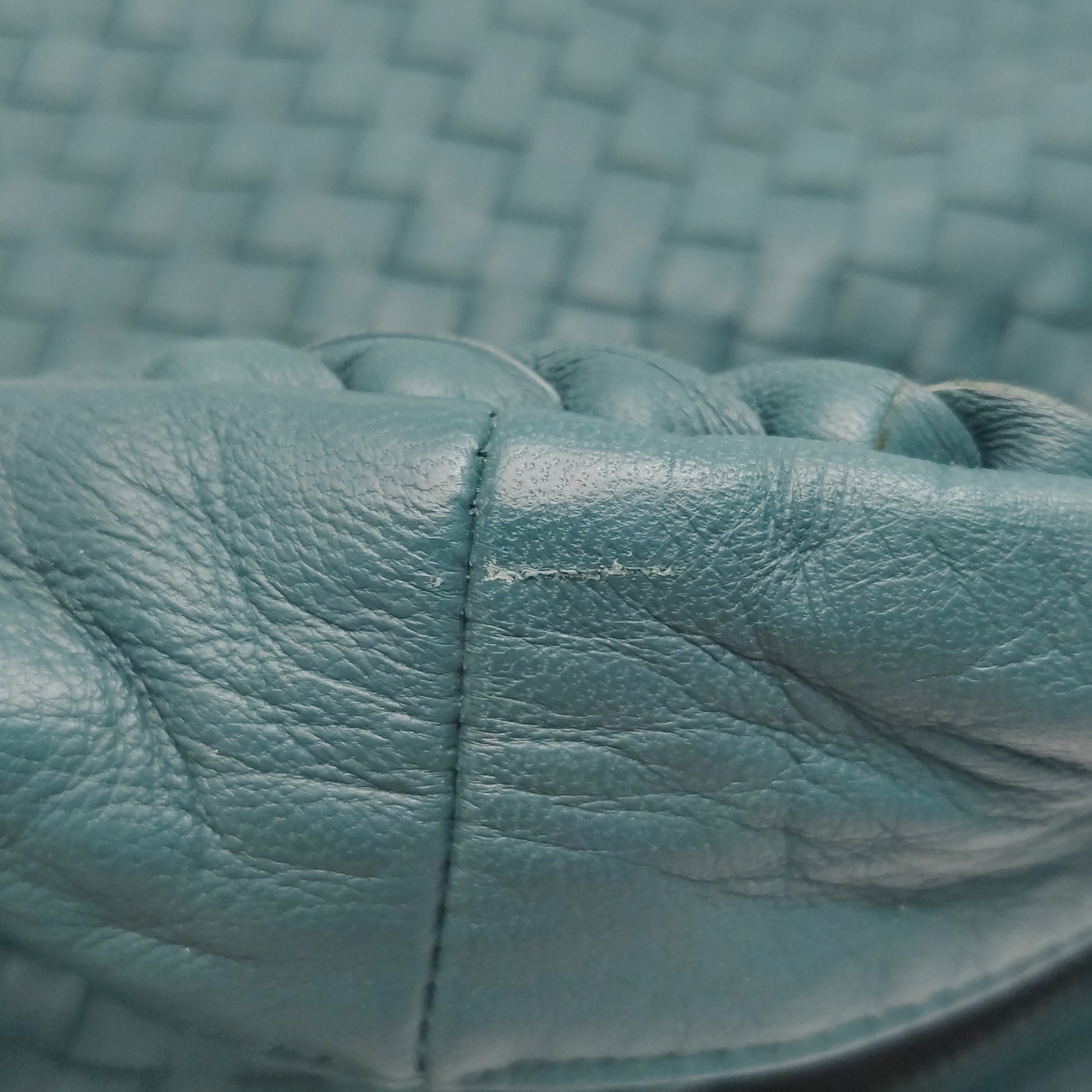 Bottega Veneta Intrecciato Hobo Teal