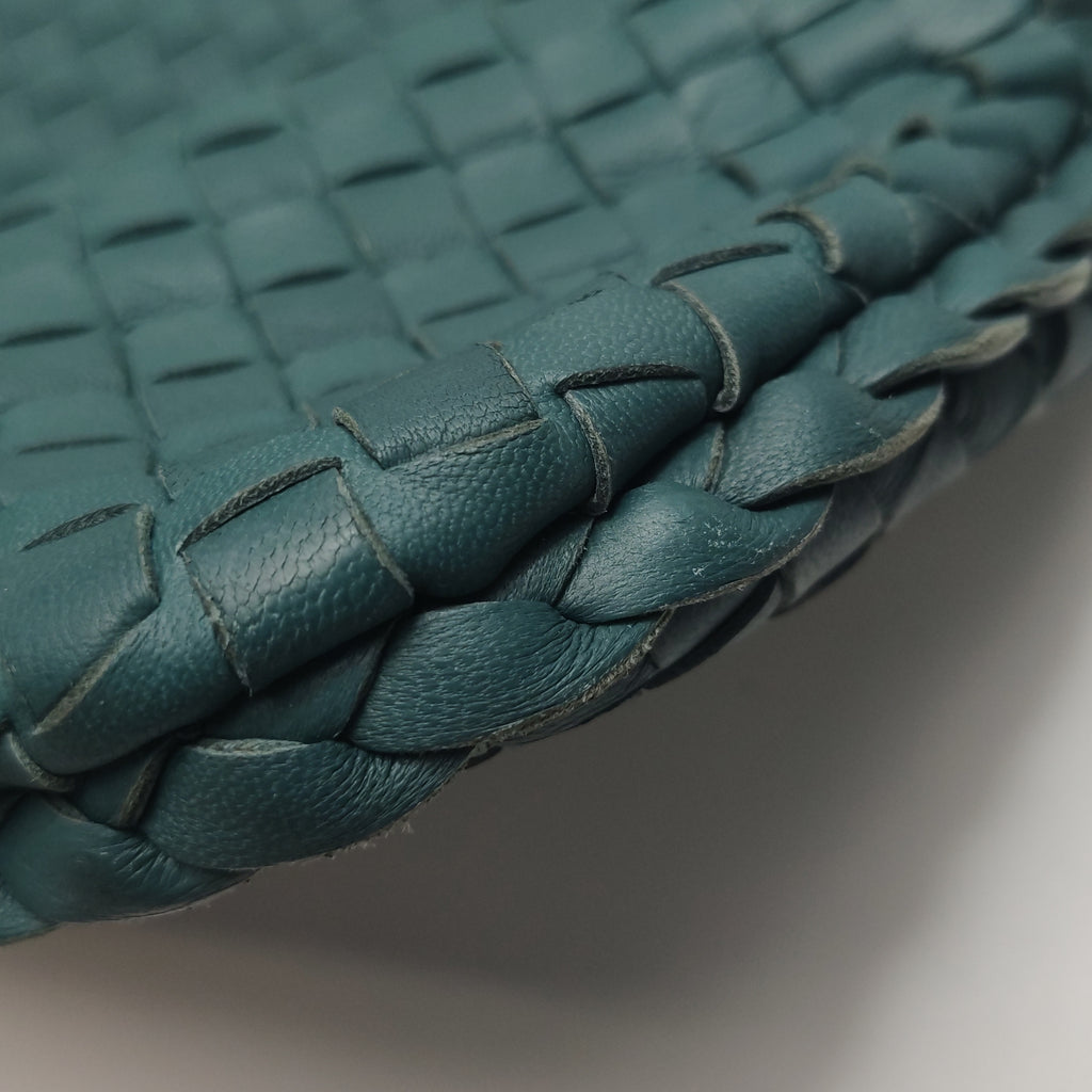 Bottega Veneta Intrecciato Hobo Teal