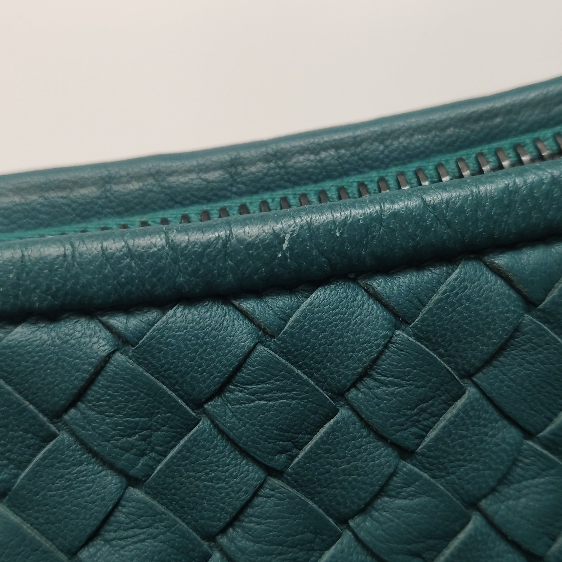 Bottega Veneta Intrecciato Hobo Teal
