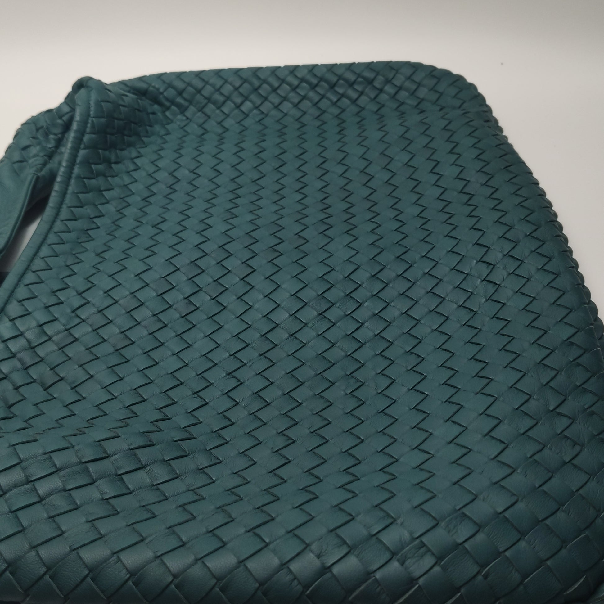 Bottega Veneta Intrecciato Hobo Teal
