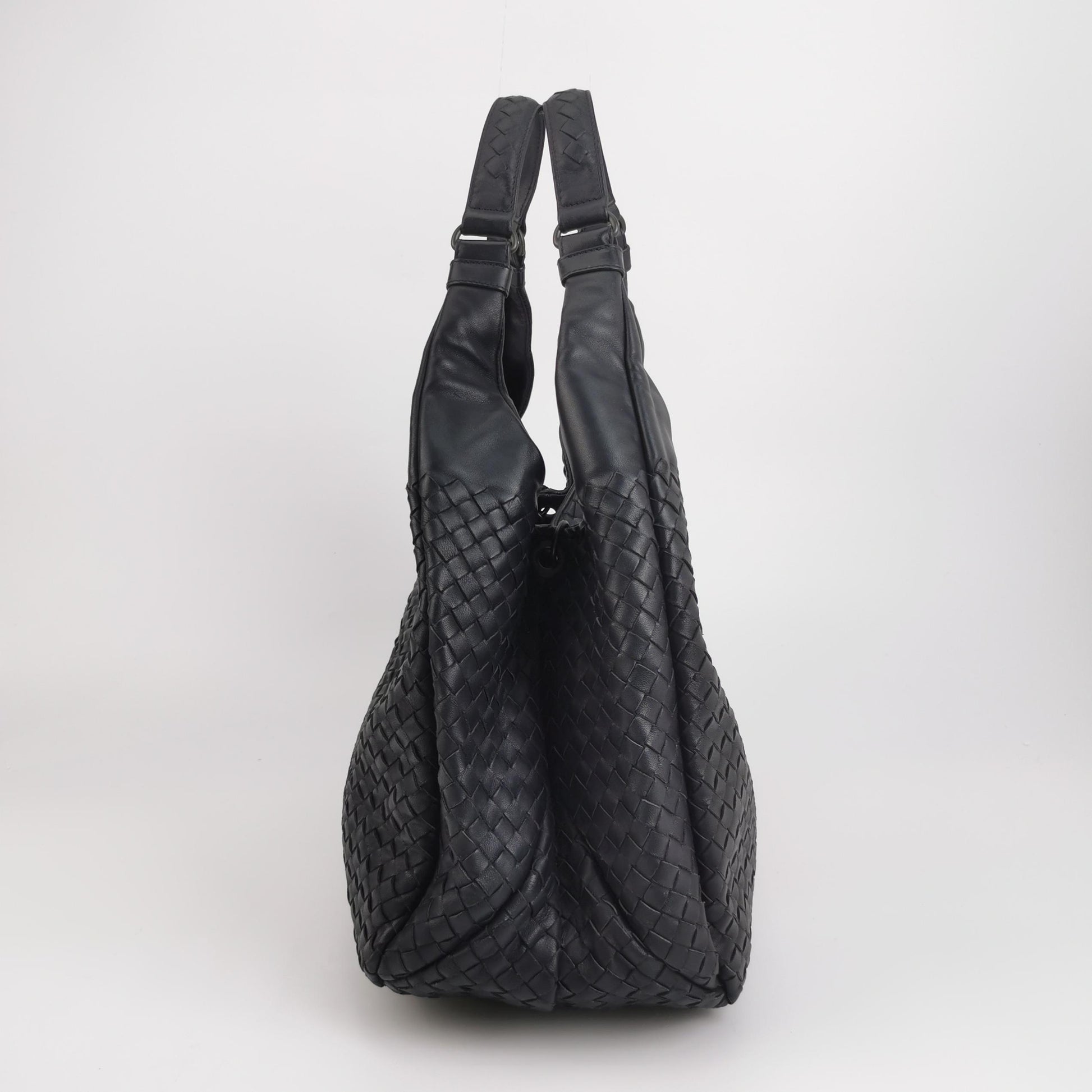 Bottega Veneta Campana Deep Blue Gray