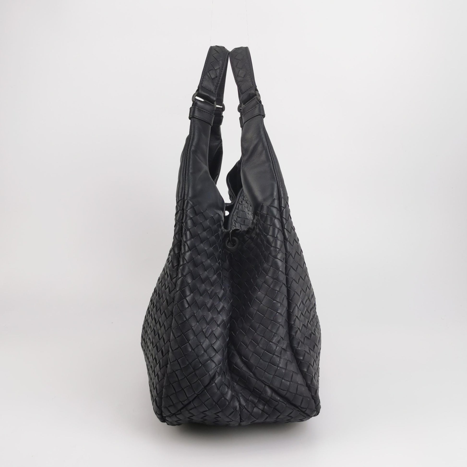 Bottega Veneta Campana Deep Blue Gray