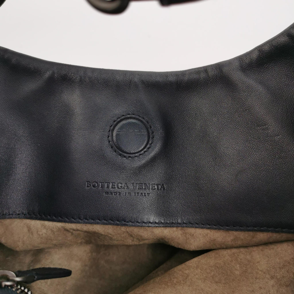 Bottega Veneta Campana Deep Blue Gray
