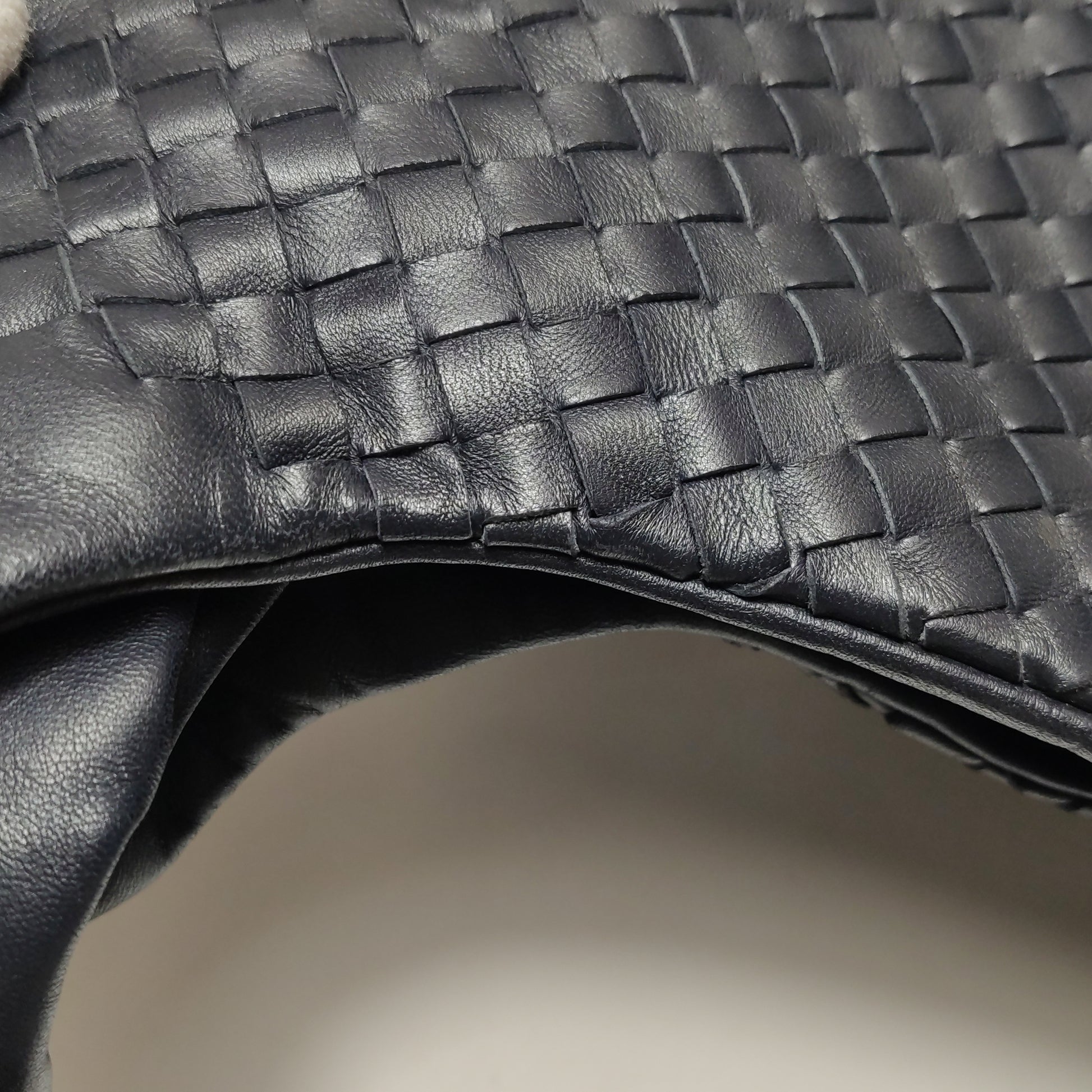 Bottega Veneta Campana Deep Blue Gray