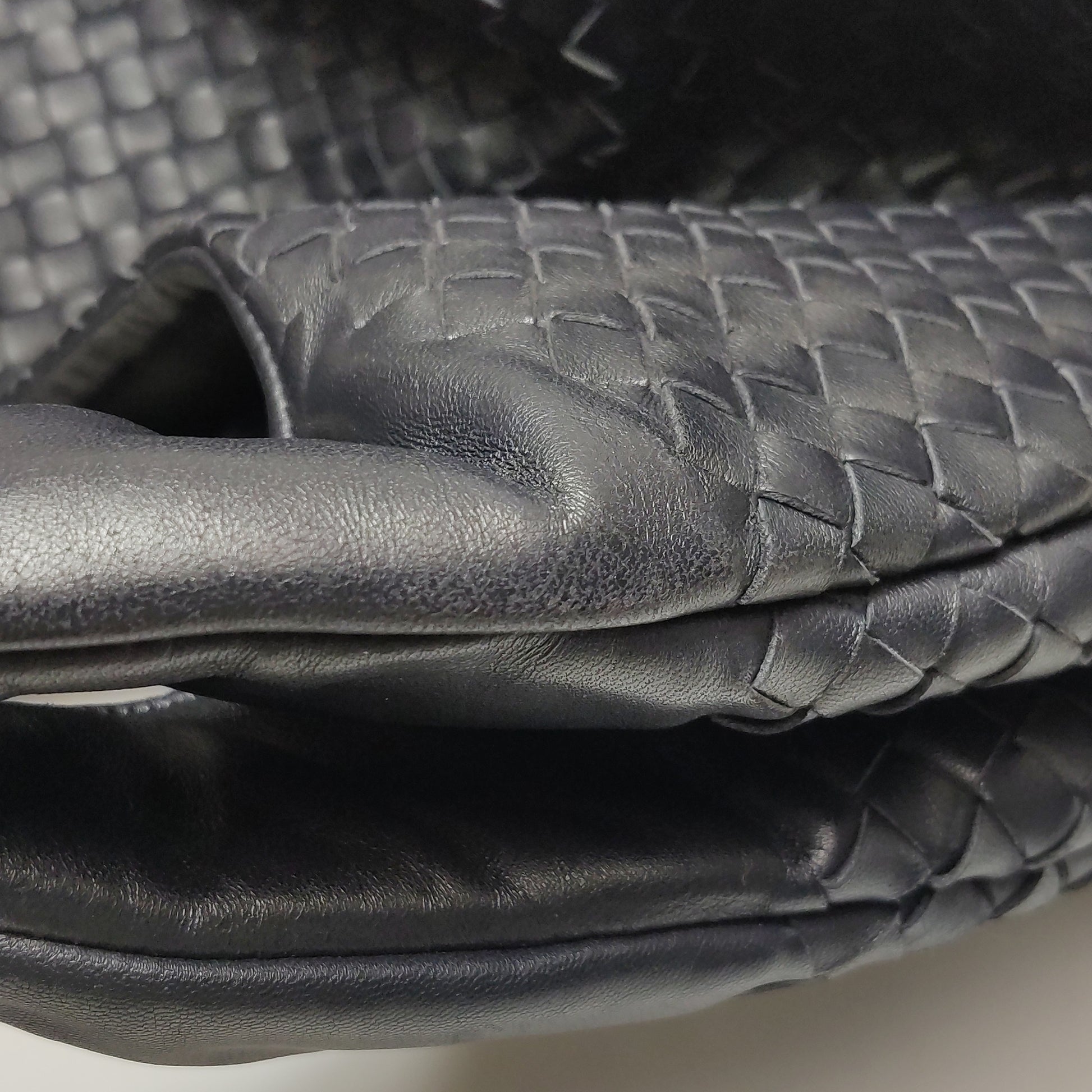 Bottega Veneta Campana Deep Blue Gray