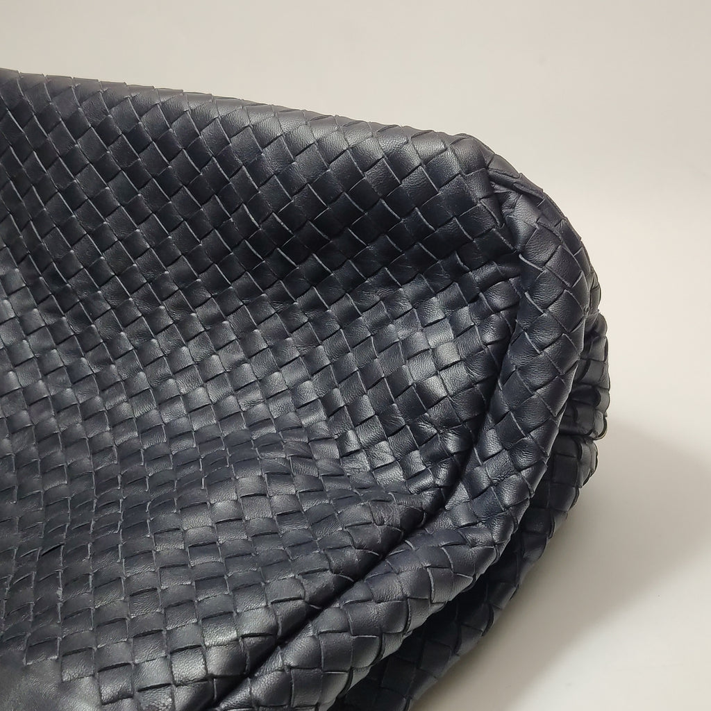 Bottega Veneta Campana Deep Blue Gray