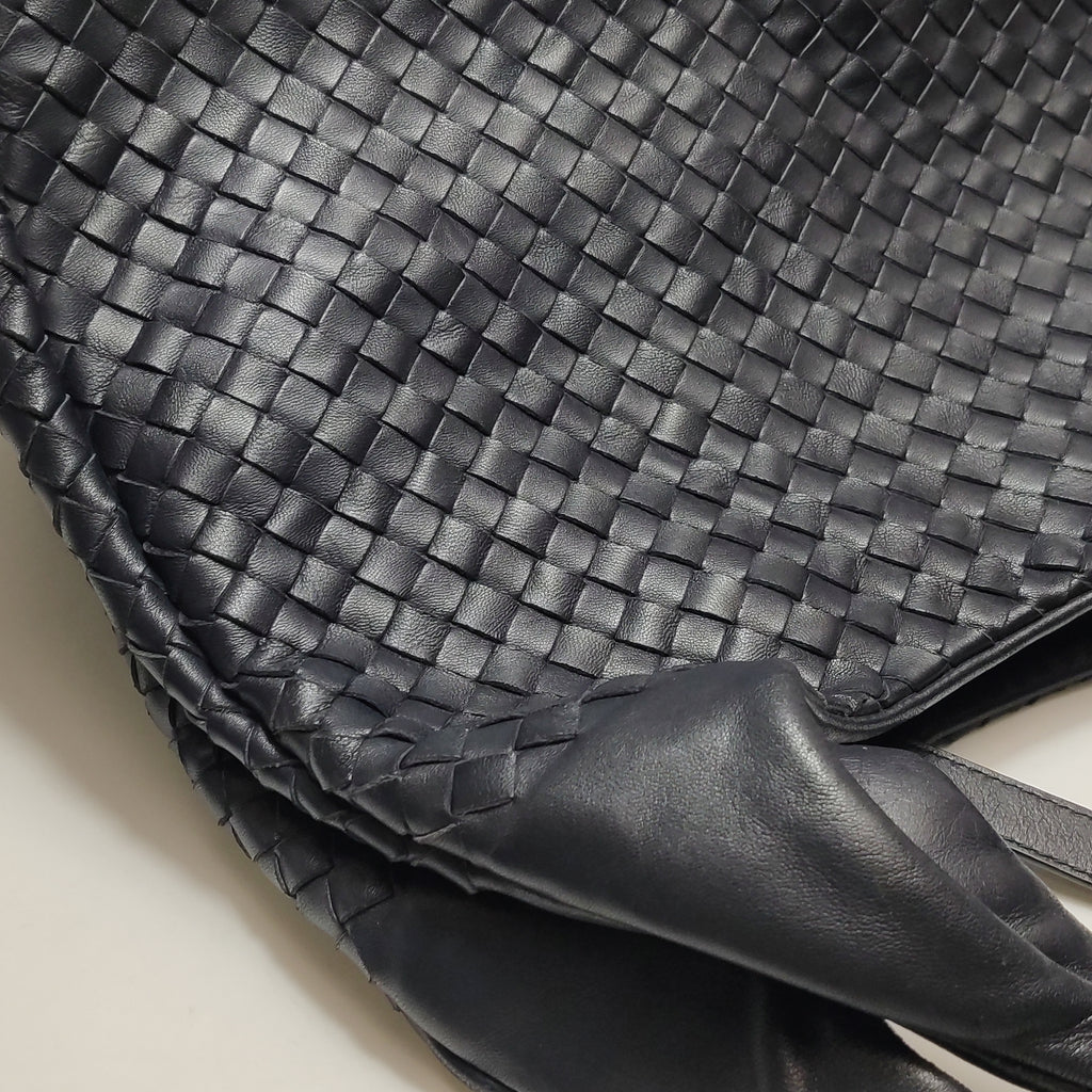 Bottega Veneta Campana Deep Blue Gray
