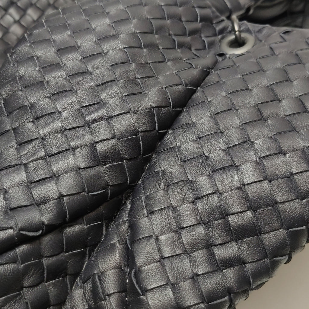 Bottega Veneta Campana Deep Blue Gray