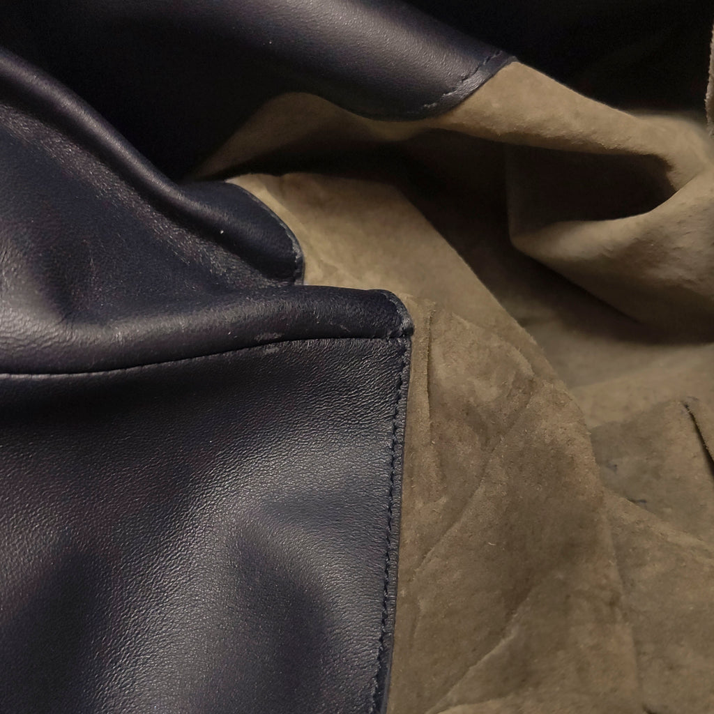 Bottega Veneta Campana Deep Blue Gray