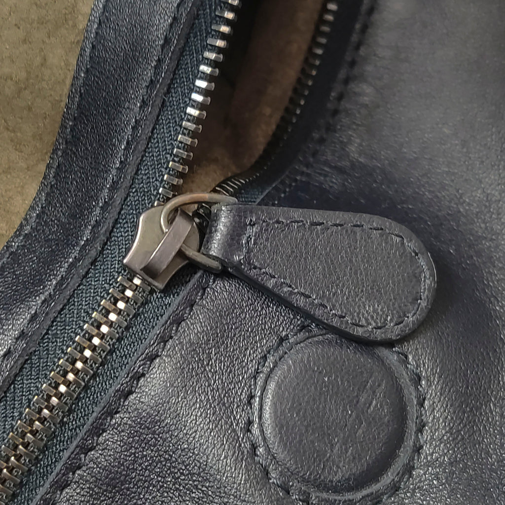 Bottega Veneta Campana Deep Blue Gray