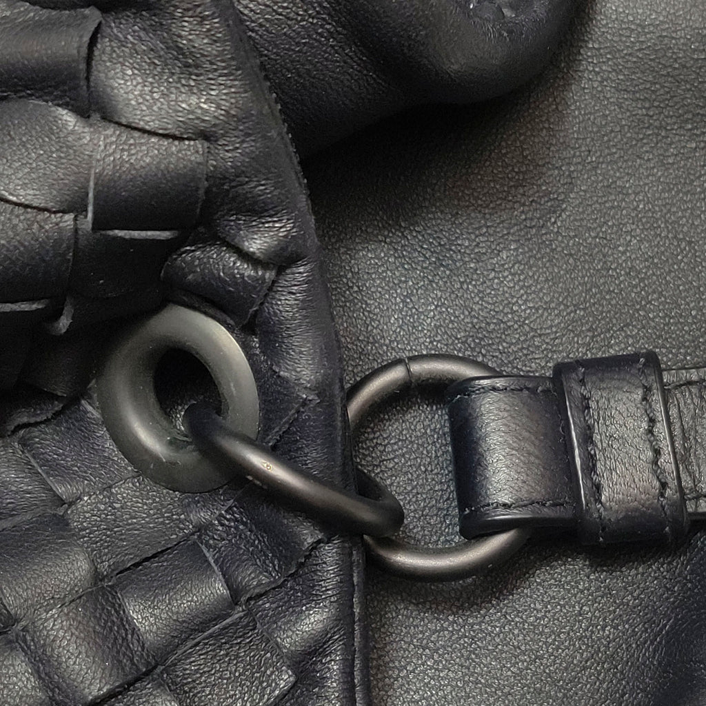 Bottega Veneta Campana Deep Blue Gray