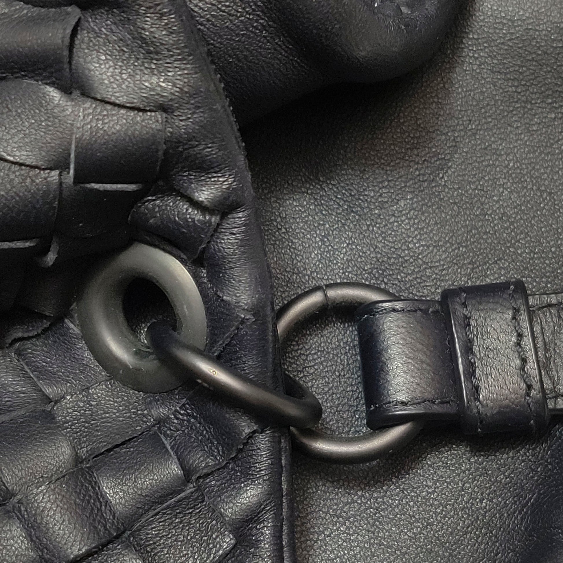 Bottega Veneta Campana Deep Blue Gray