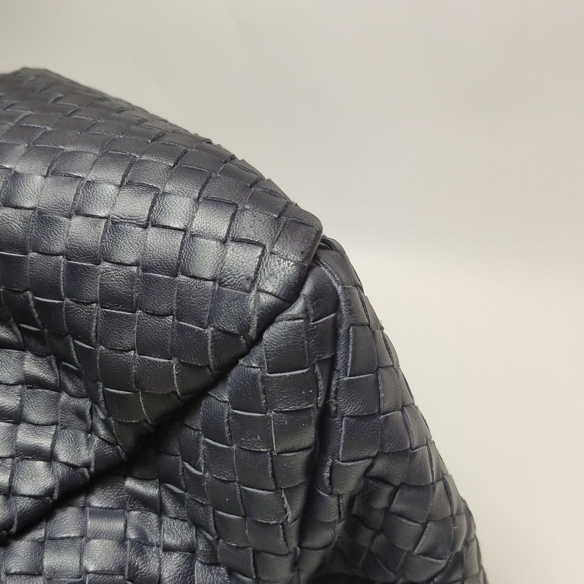 Bottega Veneta Campana Deep Blue Gray