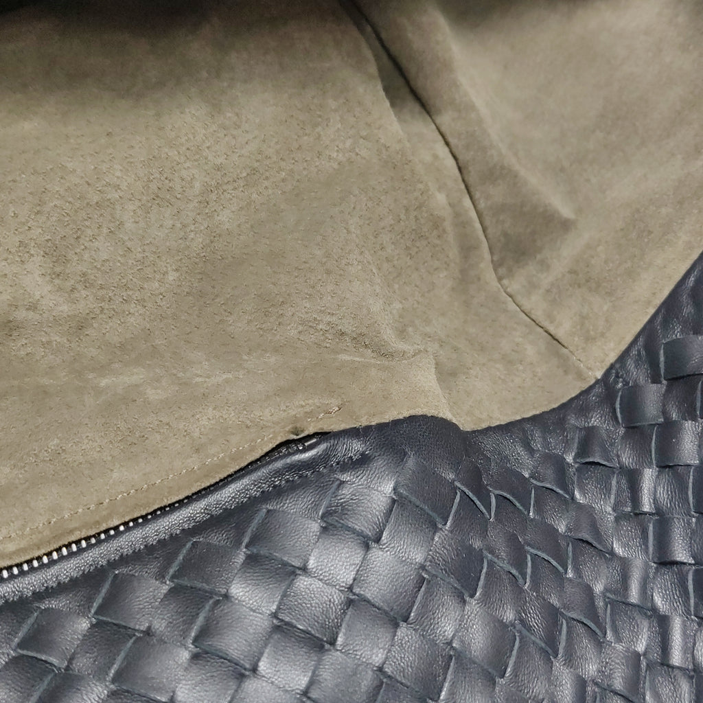 Bottega Veneta Intrecciato Cesta Tote Black