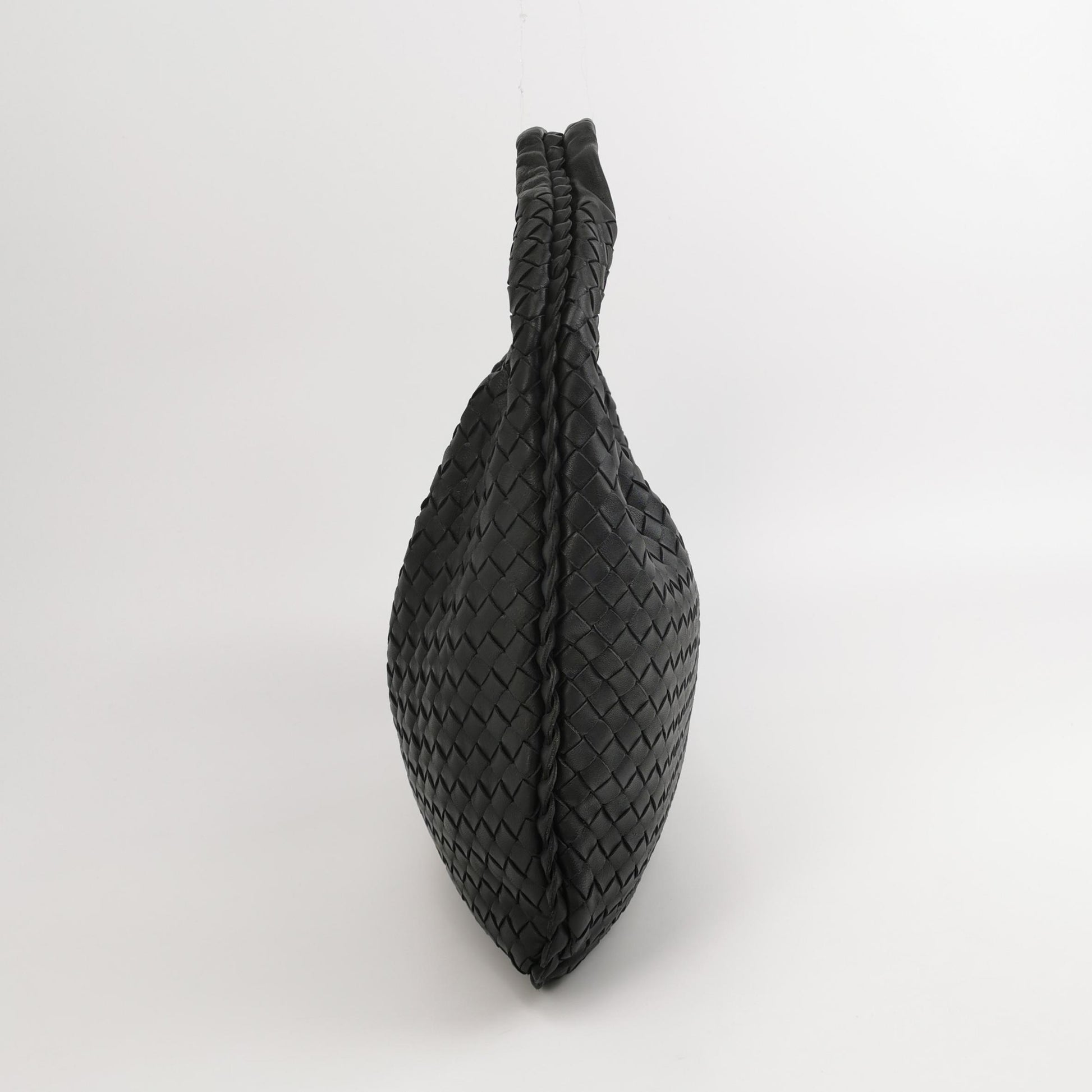 Bottega Veneta Intrecciato Hobo Medium Black