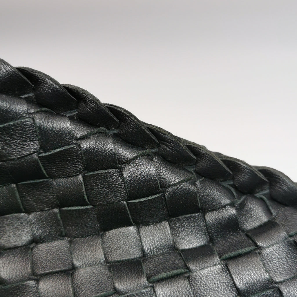 Bottega Veneta Intrecciato Hobo Medium Black