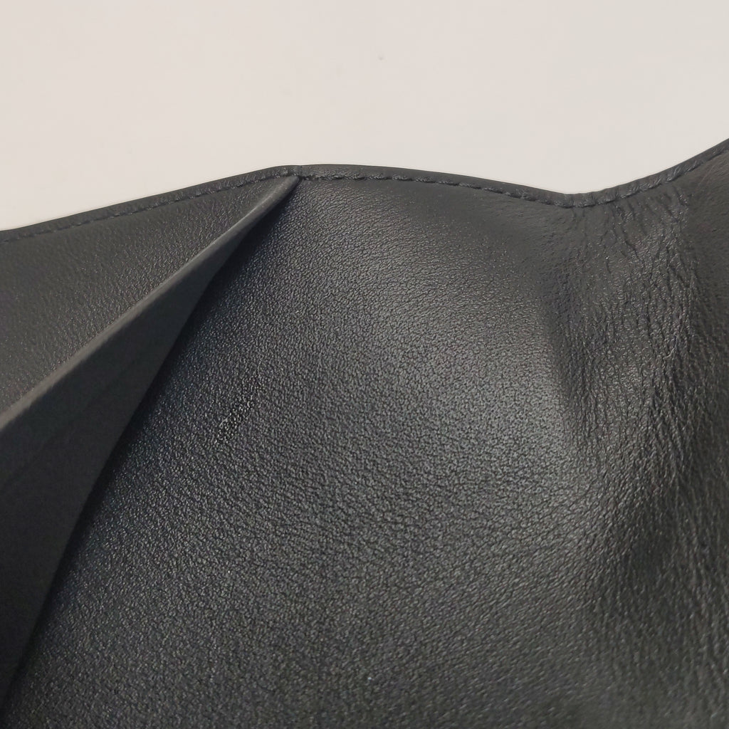 Bottega Veneta Intrecciato Passport Cover Black