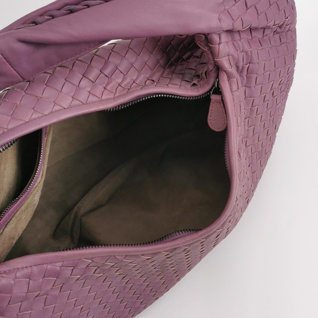 Bottega Veneta Belly Hobo 50cm Purple