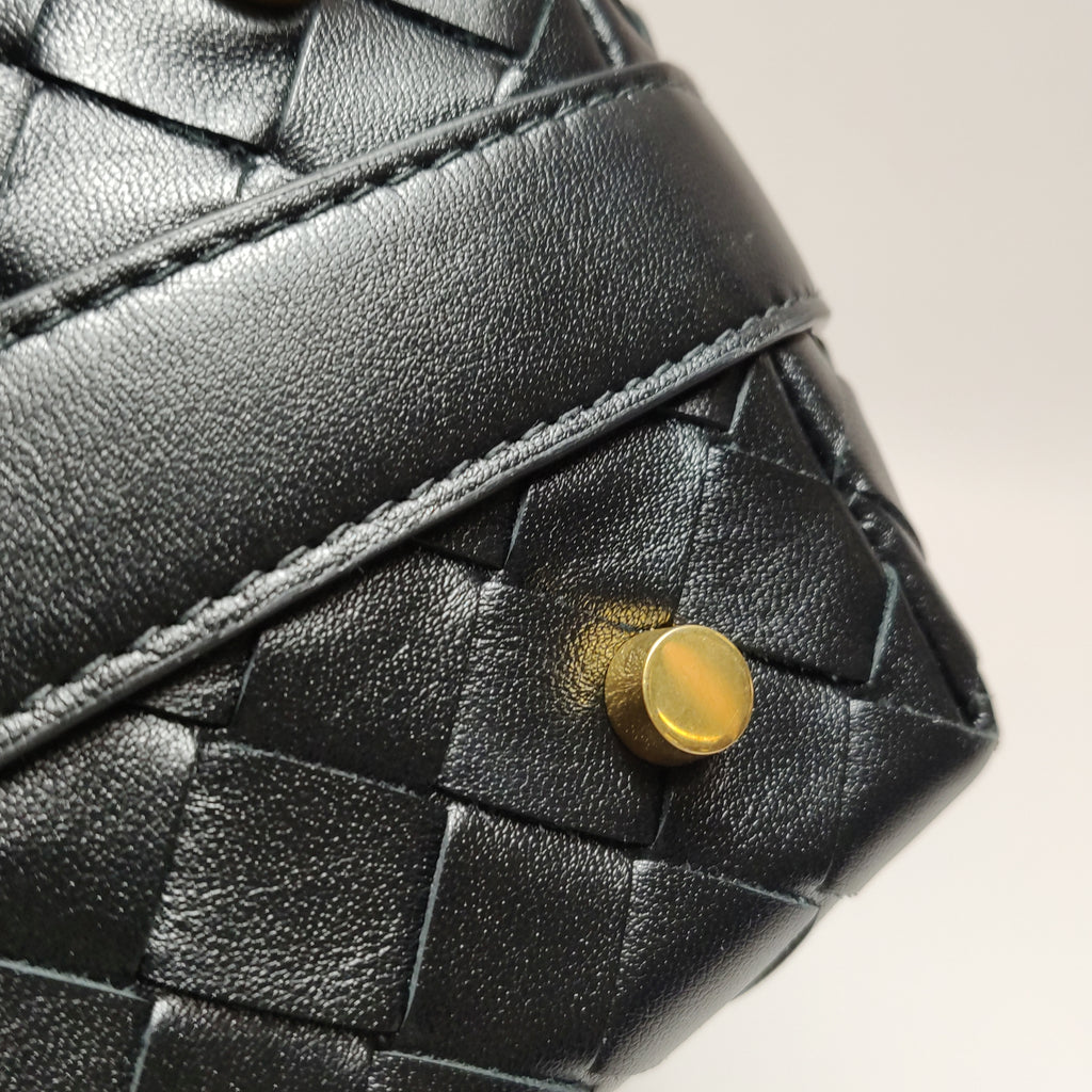 Bottega Veneta Wallace Black GHW