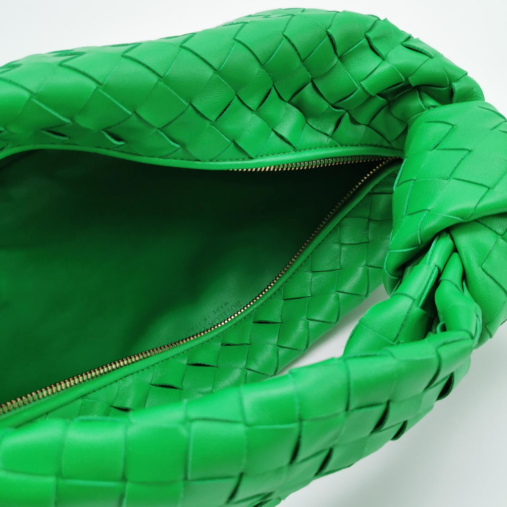 Bottega Veneta Jodie Small Parakeet GHW