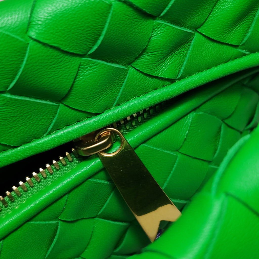 Bottega Veneta Jodie Small Parakeet GHW
