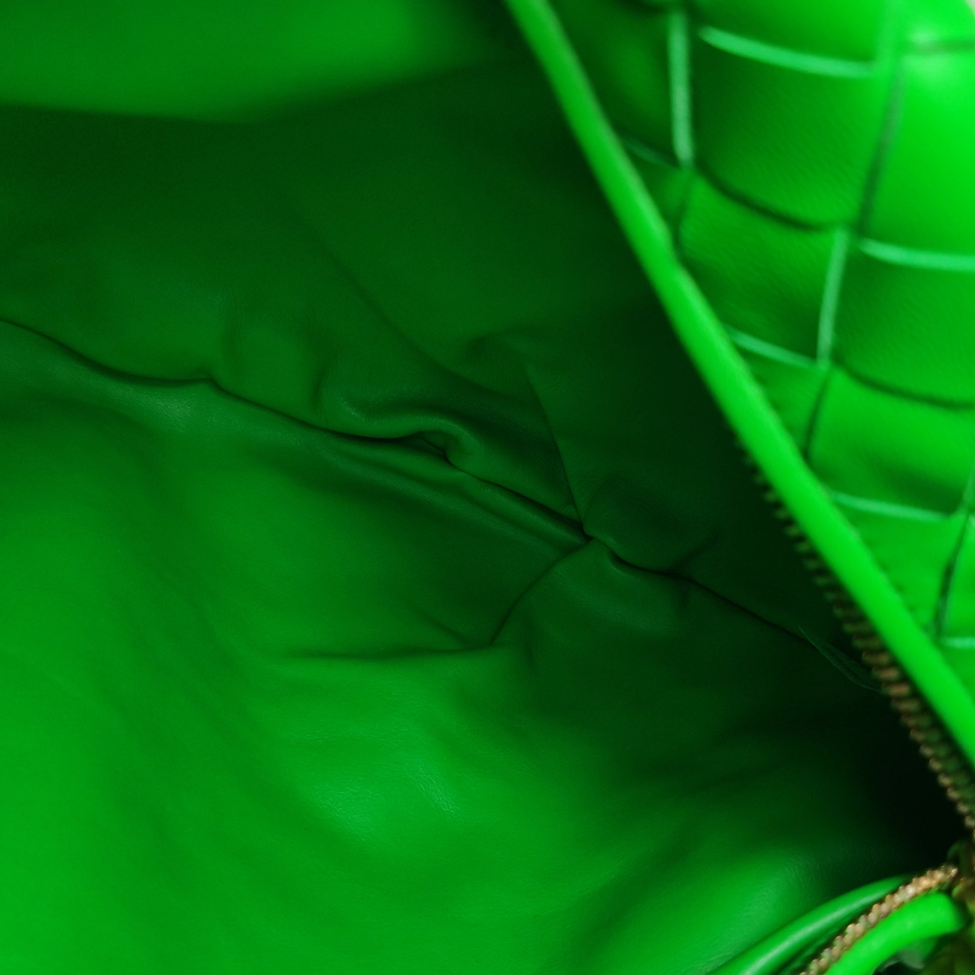 Bottega Veneta Jodie Small Parakeet GHW