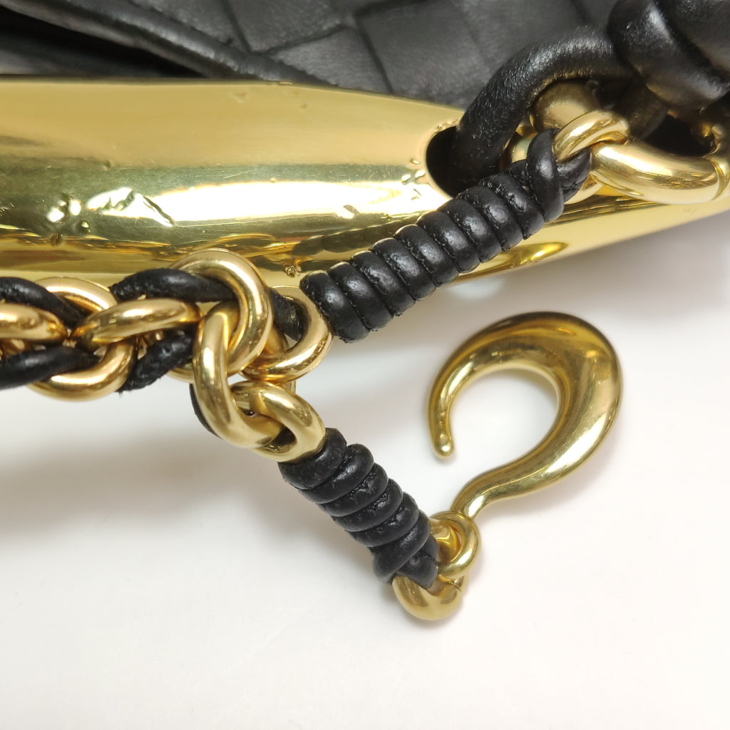 Bottega Veneta Sardine Chain Black