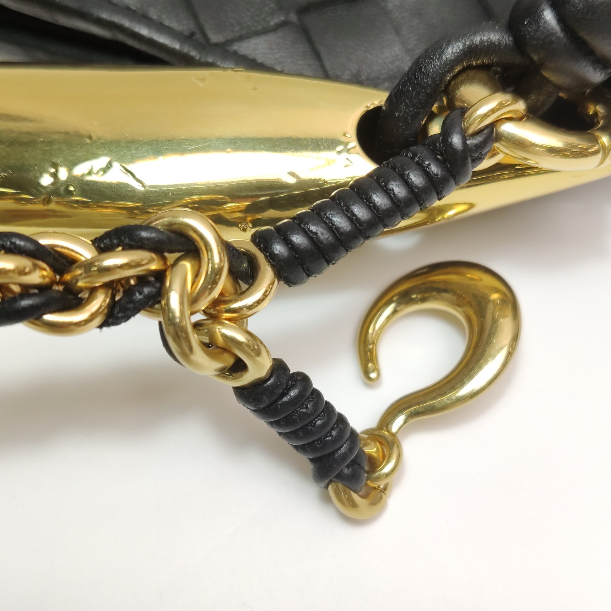 Bottega Veneta Sardine Chain Black