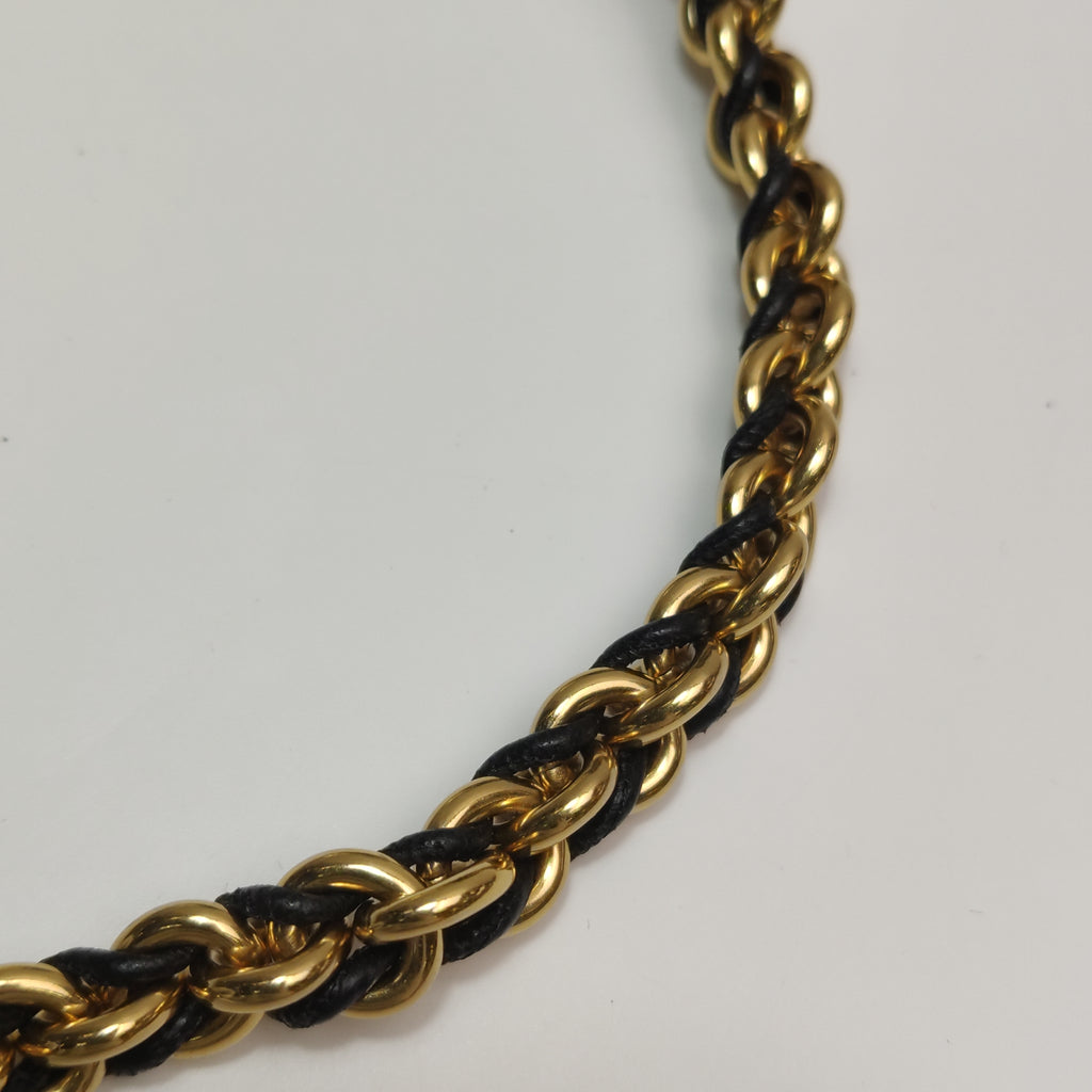 Bottega Veneta Sardine Chain Black