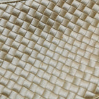 Bottega Veneta Intrecciato Satin Mini Bag Champagne
