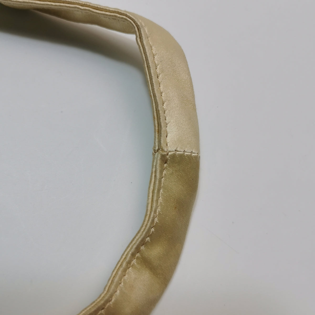 Bottega Veneta Intrecciato Satin Mini Bag Champagne