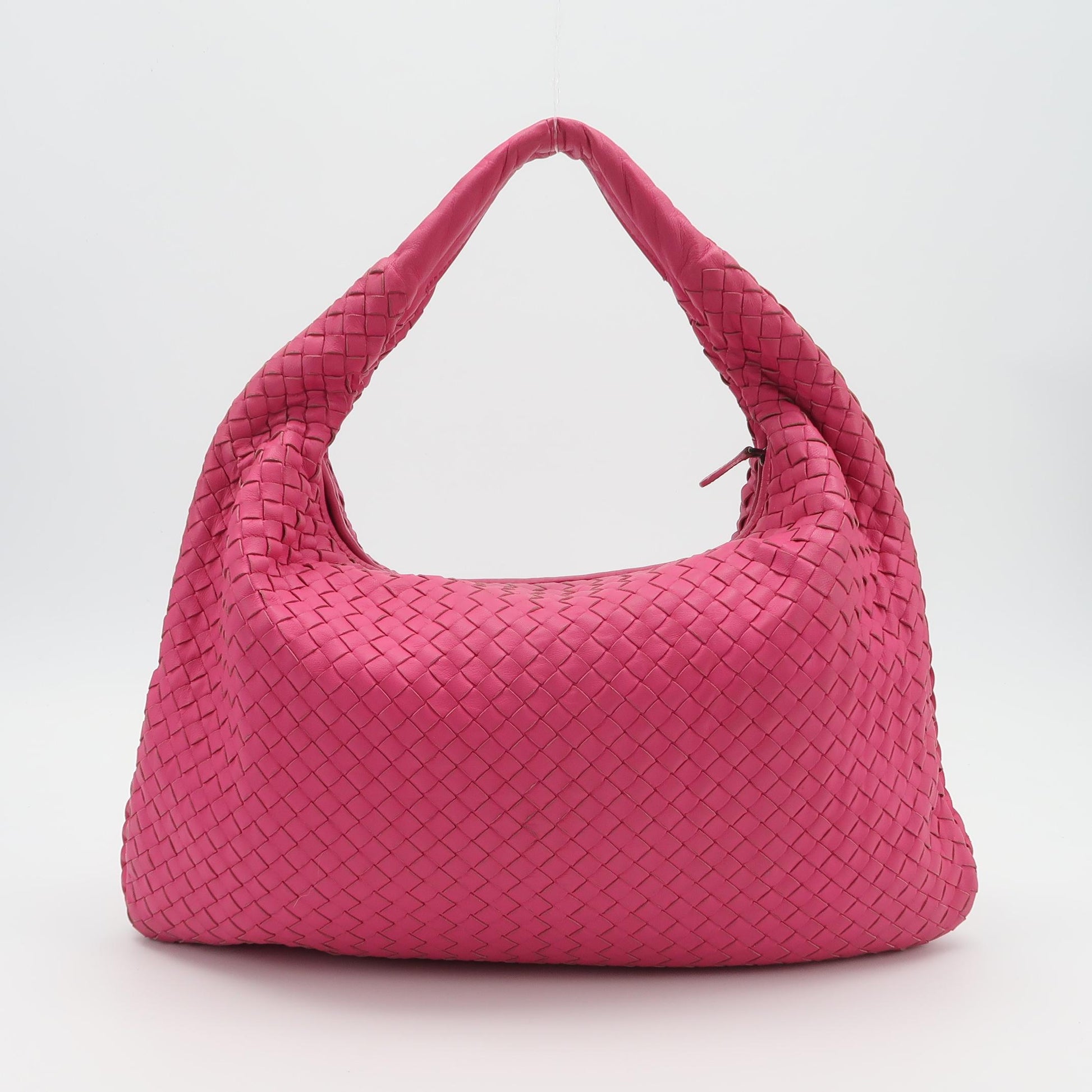 Bottega Veneta Intrecciato Hobo Pink