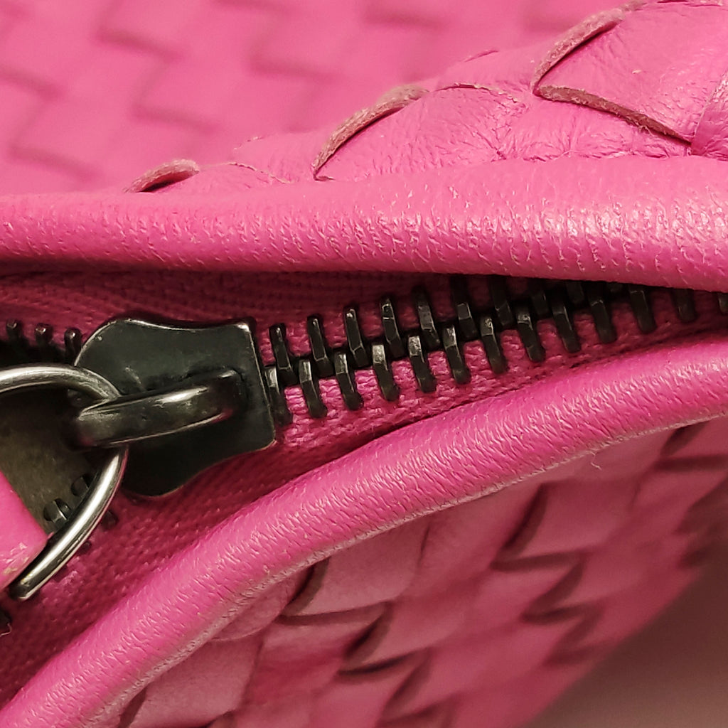 Bottega Veneta Intrecciato Hobo Pink