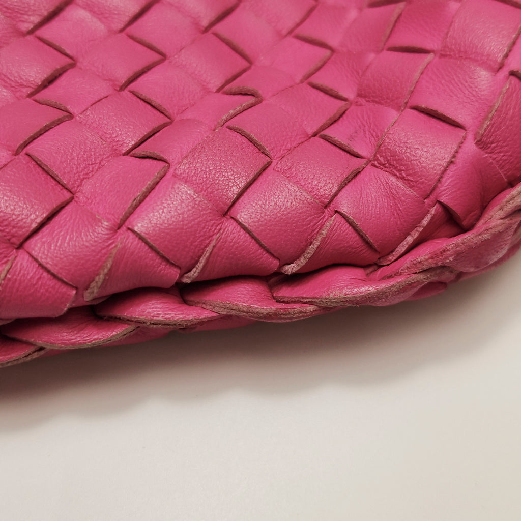 Bottega Veneta Intrecciato Hobo Pink