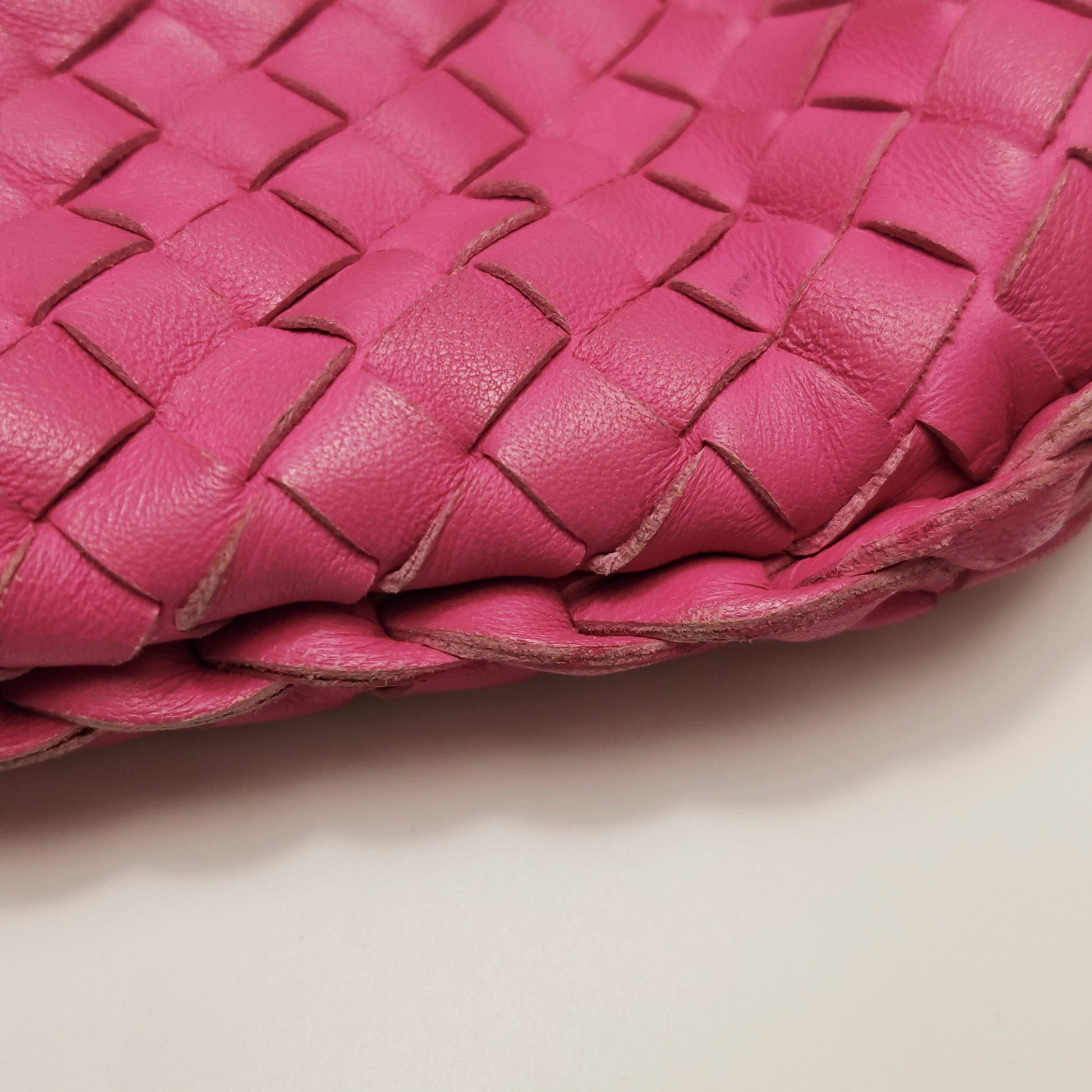 Bottega Veneta Intrecciato Hobo Pink