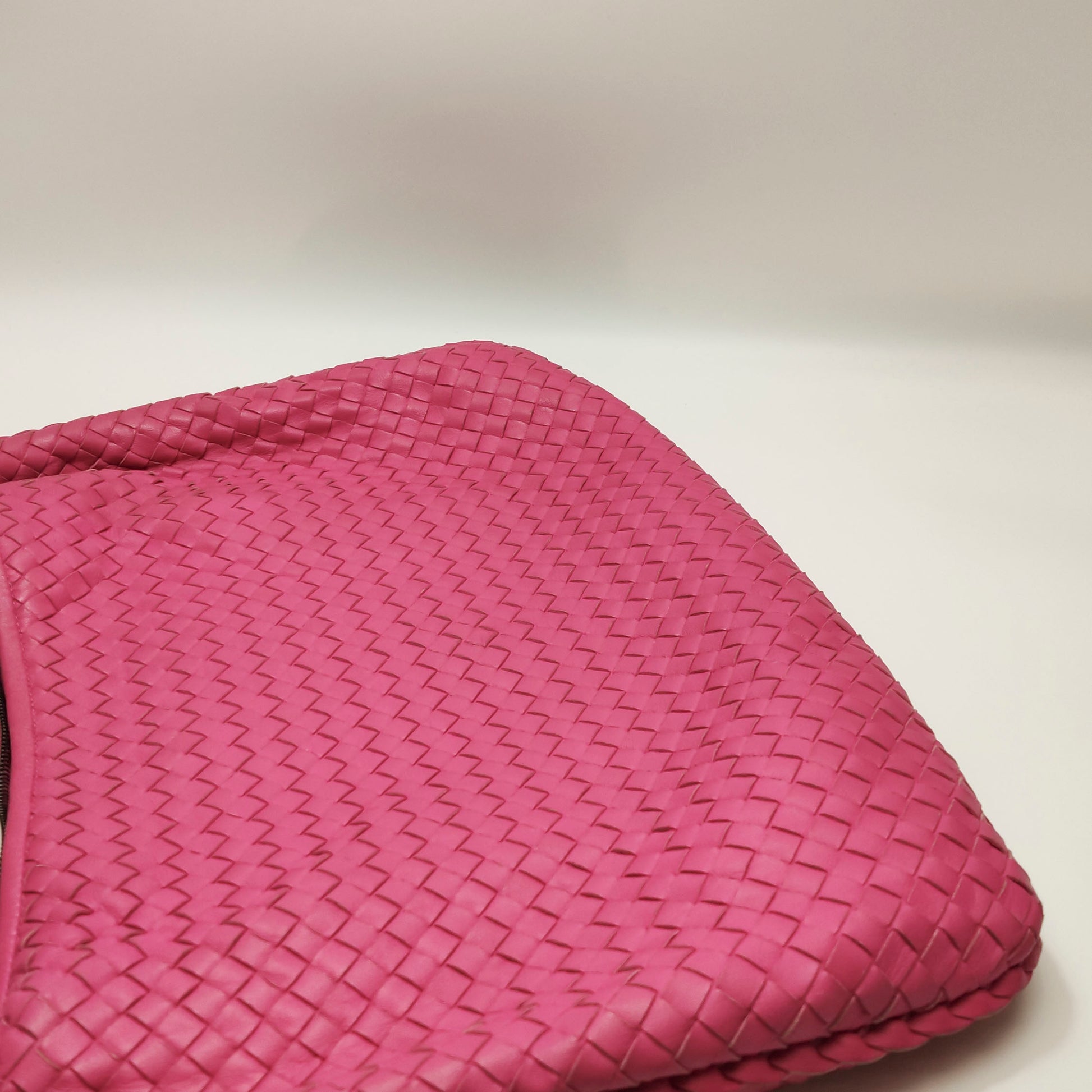Bottega Veneta Intrecciato Hobo Pink